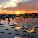 Úszó hotel Hausboot-lafe Flensburger Foerde Egernsund