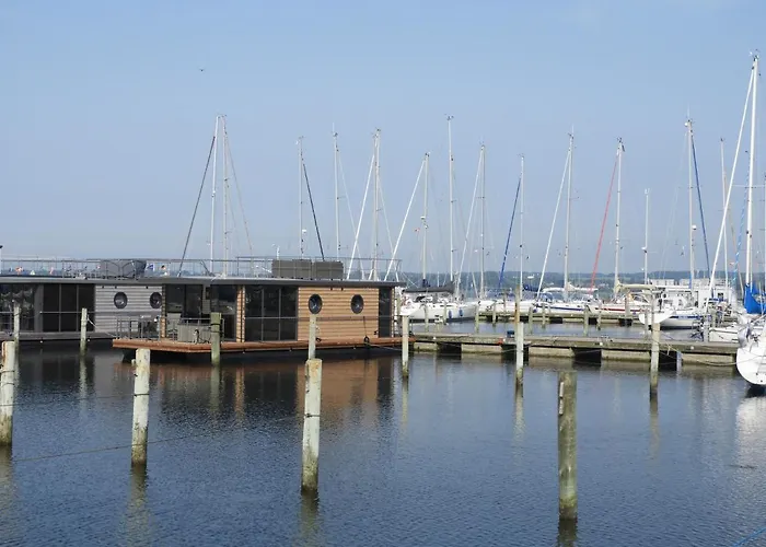 Hausboot-lafe Flensburger Foerde 船屋 Egernsund
